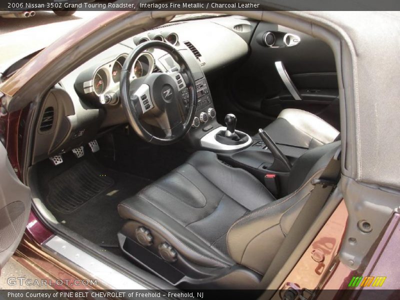 Interlagos Fire Metallic / Charcoal Leather 2006 Nissan 350Z Grand Touring Roadster