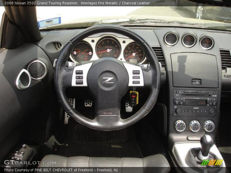 Interlagos Fire Metallic / Charcoal Leather 2006 Nissan 350Z Grand Touring Roadster