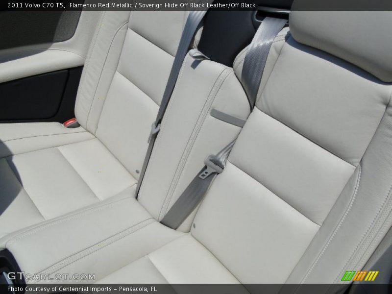 Flamenco Red Metallic / Soverign Hide Off Black Leather/Off Black 2011 Volvo C70 T5