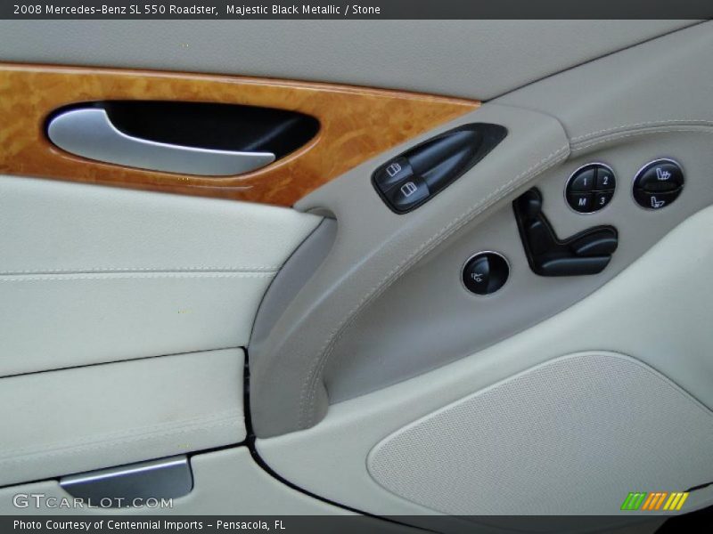 Controls of 2008 SL 550 Roadster