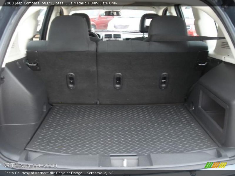 Steel Blue Metallic / Dark Slate Gray 2008 Jeep Compass RALLYE