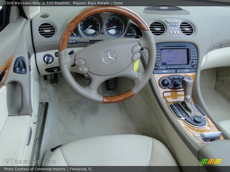 Dashboard of 2008 SL 550 Roadster