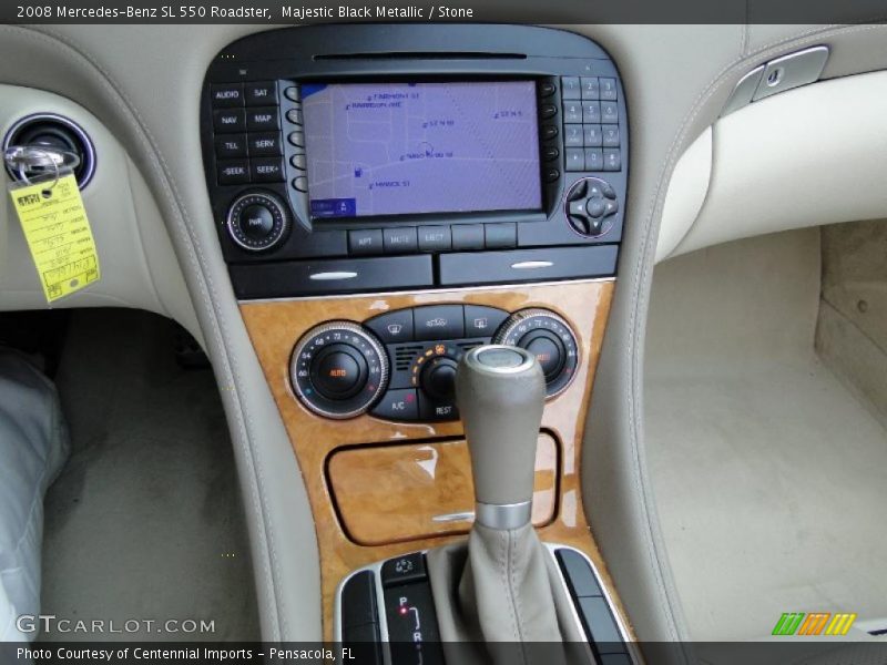 Controls of 2008 SL 550 Roadster