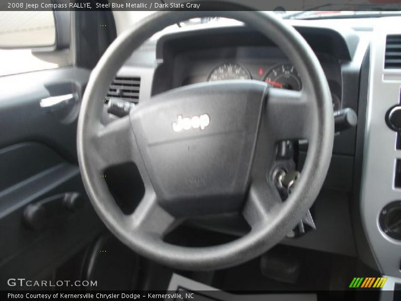 Steel Blue Metallic / Dark Slate Gray 2008 Jeep Compass RALLYE