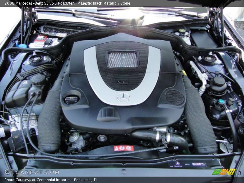  2008 SL 550 Roadster Engine - 5.5 Liter DOHC 32-Valve VVT V8