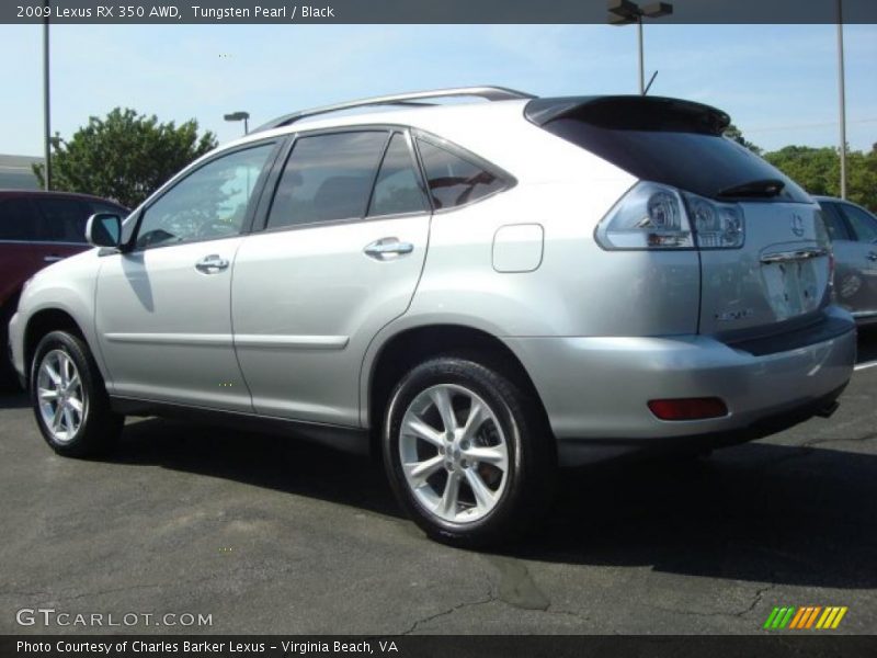 Tungsten Pearl / Black 2009 Lexus RX 350 AWD