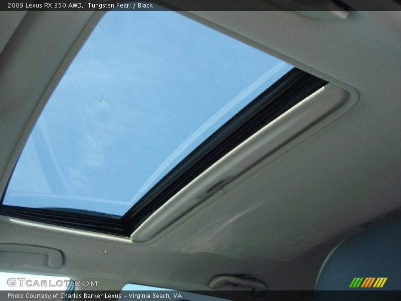 Tungsten Pearl / Black 2009 Lexus RX 350 AWD