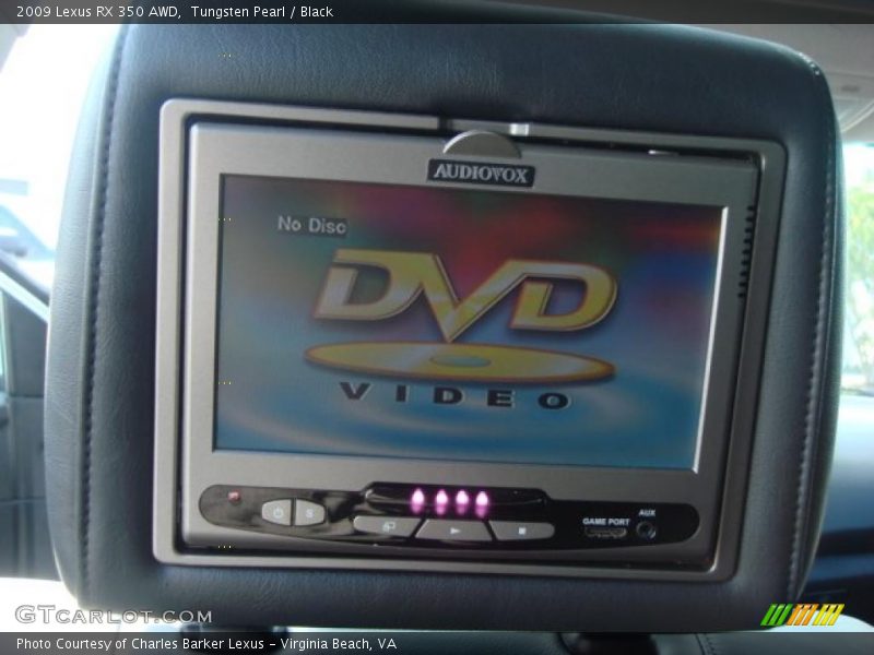 Tungsten Pearl / Black 2009 Lexus RX 350 AWD