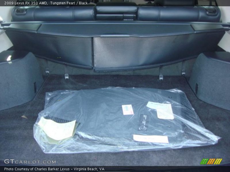 Tungsten Pearl / Black 2009 Lexus RX 350 AWD