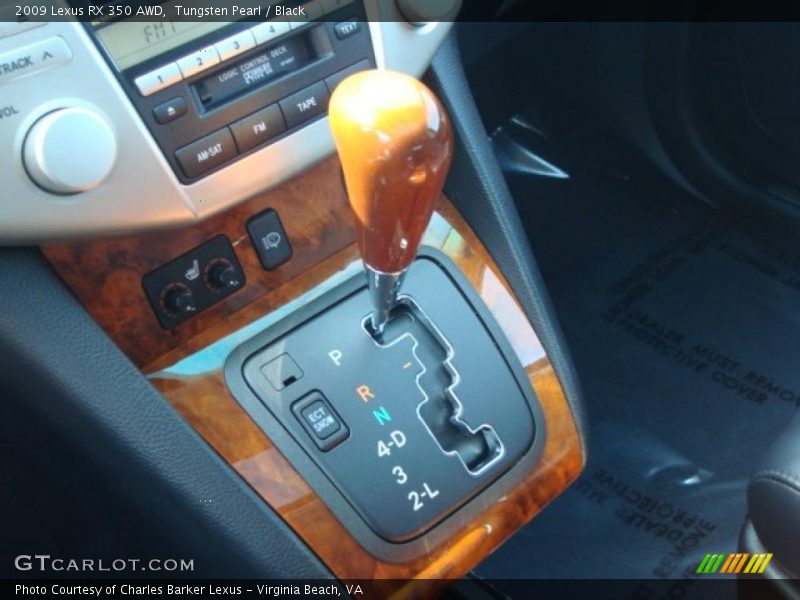 Tungsten Pearl / Black 2009 Lexus RX 350 AWD