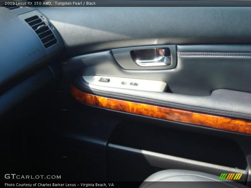 Tungsten Pearl / Black 2009 Lexus RX 350 AWD