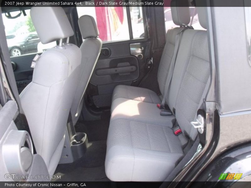 Black / Dark Slate Gray/Medium Slate Gray 2007 Jeep Wrangler Unlimited Sahara 4x4