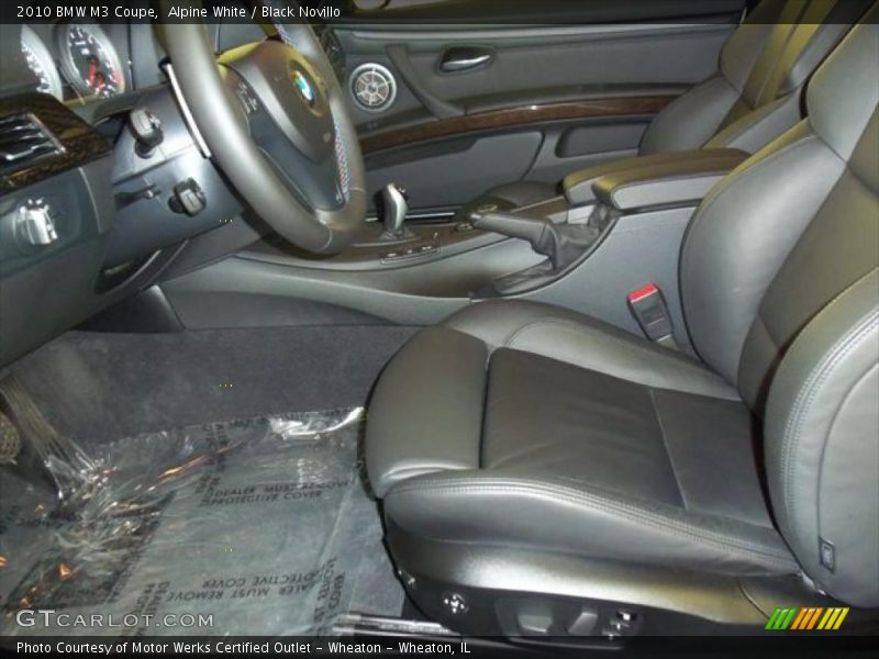  2010 M3 Coupe Black Novillo Interior