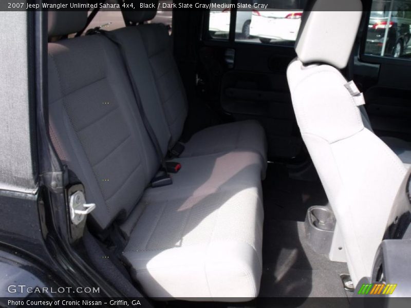 Black / Dark Slate Gray/Medium Slate Gray 2007 Jeep Wrangler Unlimited Sahara 4x4