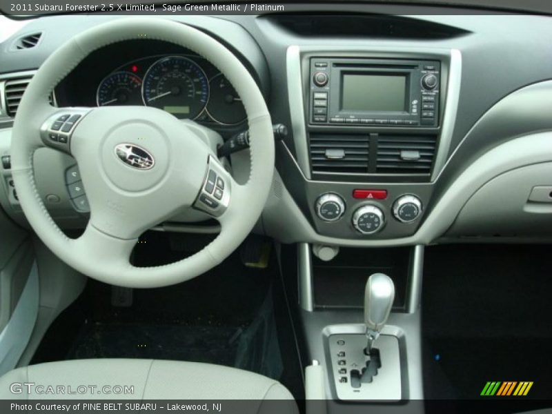 Dashboard of 2011 Forester 2.5 X Limited