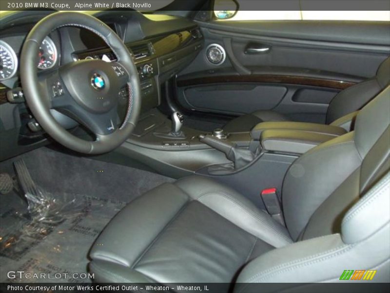  2010 M3 Coupe Black Novillo Interior