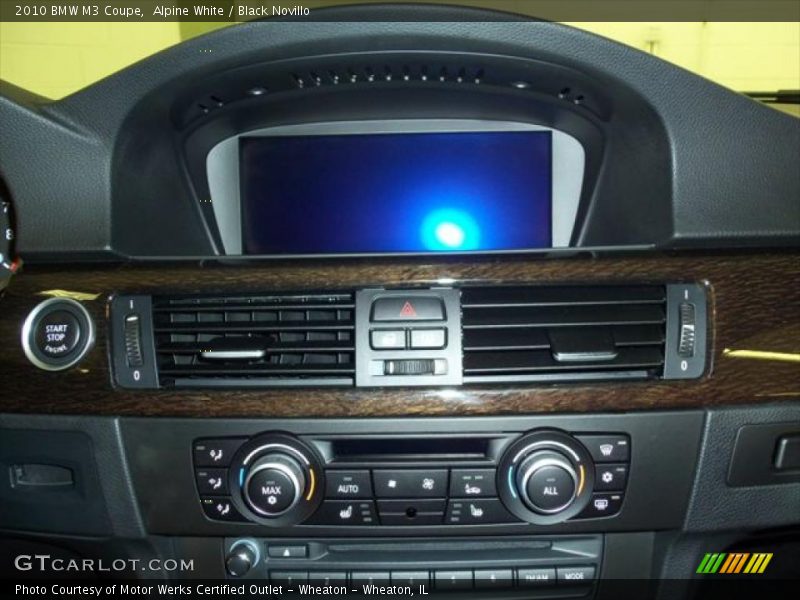 Controls of 2010 M3 Coupe