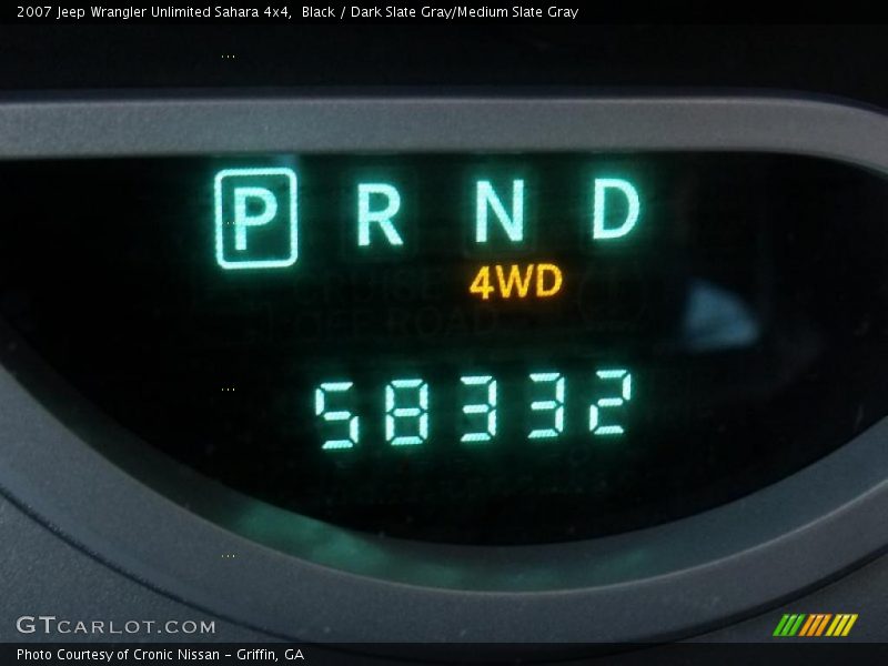 Black / Dark Slate Gray/Medium Slate Gray 2007 Jeep Wrangler Unlimited Sahara 4x4