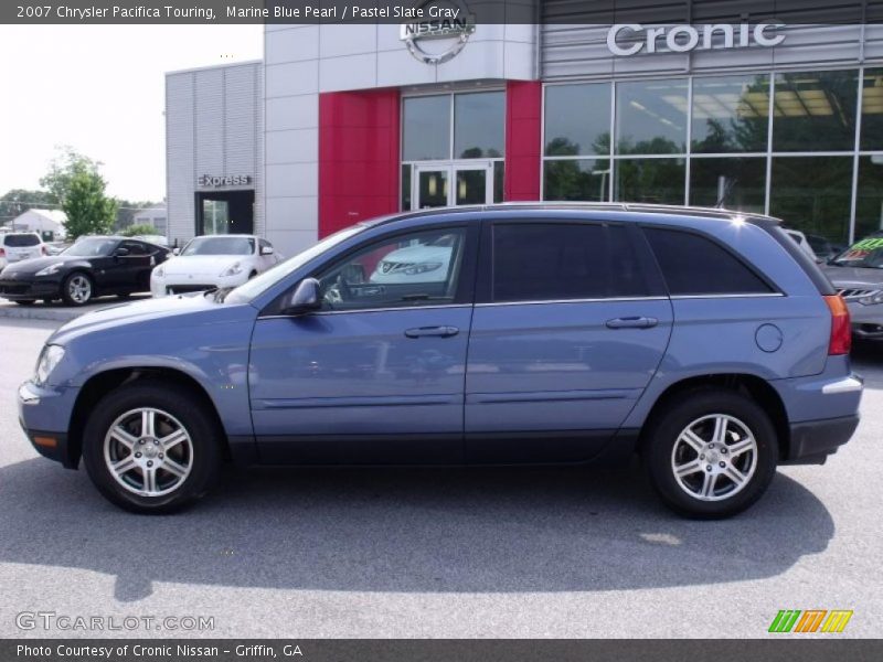 Marine Blue Pearl / Pastel Slate Gray 2007 Chrysler Pacifica Touring