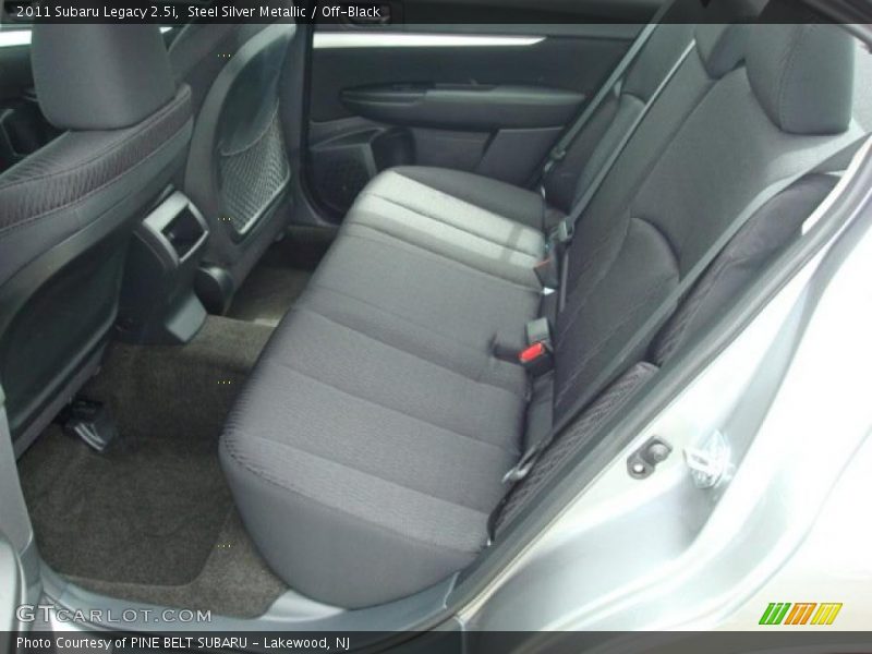 Steel Silver Metallic / Off-Black 2011 Subaru Legacy 2.5i