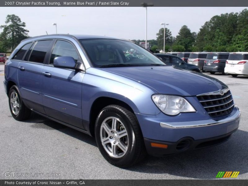 Marine Blue Pearl / Pastel Slate Gray 2007 Chrysler Pacifica Touring