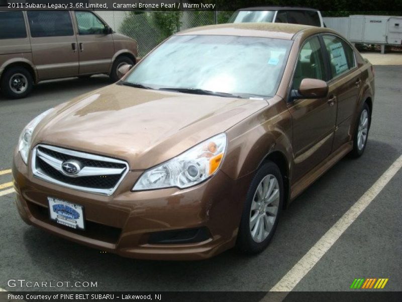 Caramel Bronze Pearl / Warm Ivory 2011 Subaru Legacy 3.6R Limited