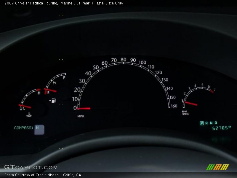 Marine Blue Pearl / Pastel Slate Gray 2007 Chrysler Pacifica Touring