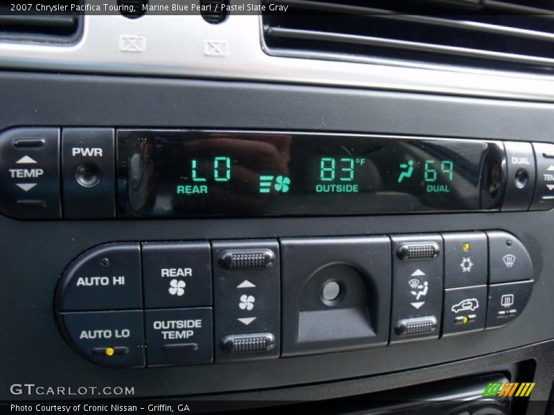Marine Blue Pearl / Pastel Slate Gray 2007 Chrysler Pacifica Touring