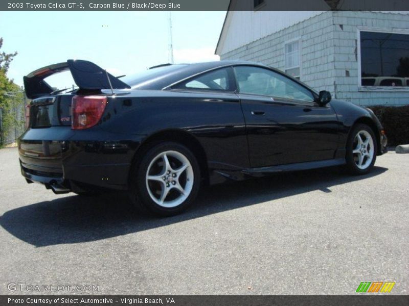 Carbon Blue / Black/Deep Blue 2003 Toyota Celica GT-S