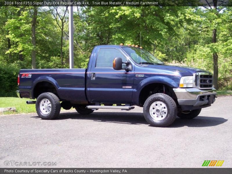  2004 F350 Super Duty FX4 Regular Cab 4x4 True Blue Metallic