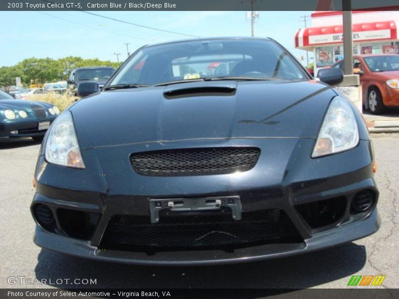 Carbon Blue / Black/Deep Blue 2003 Toyota Celica GT-S