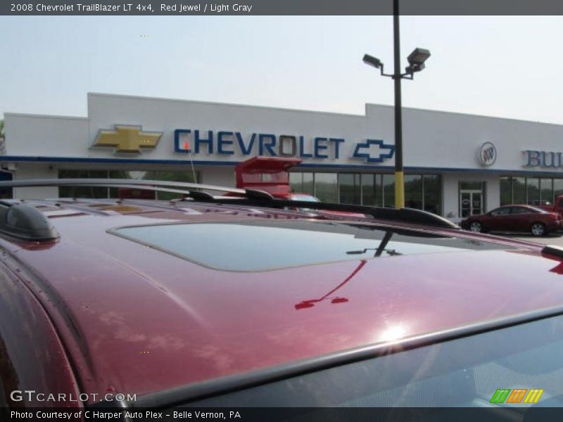 Red Jewel / Light Gray 2008 Chevrolet TrailBlazer LT 4x4