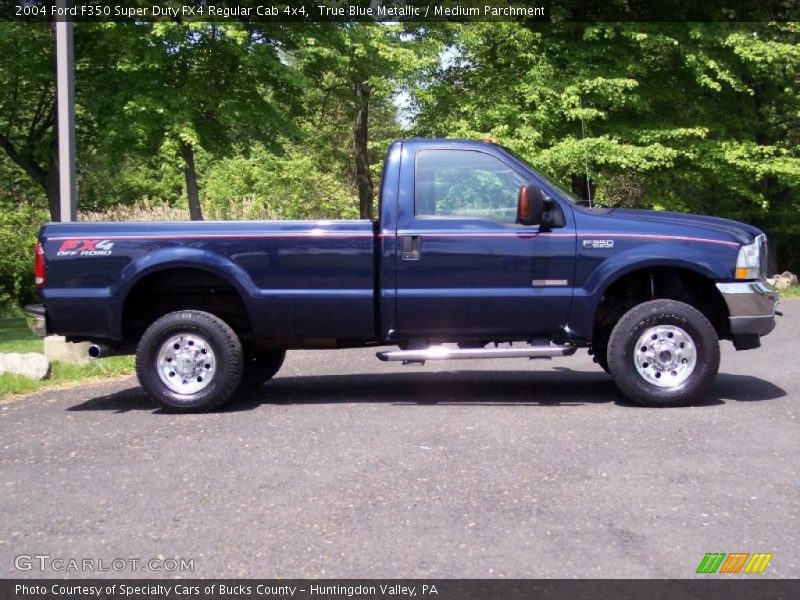  2004 F350 Super Duty FX4 Regular Cab 4x4 True Blue Metallic