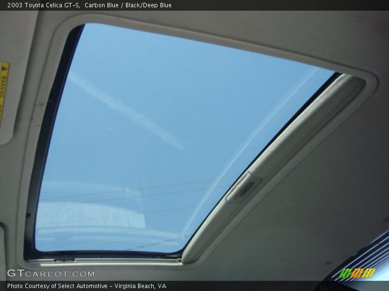 Carbon Blue / Black/Deep Blue 2003 Toyota Celica GT-S
