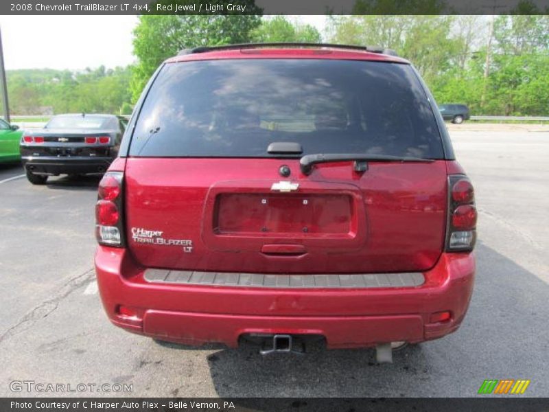 Red Jewel / Light Gray 2008 Chevrolet TrailBlazer LT 4x4