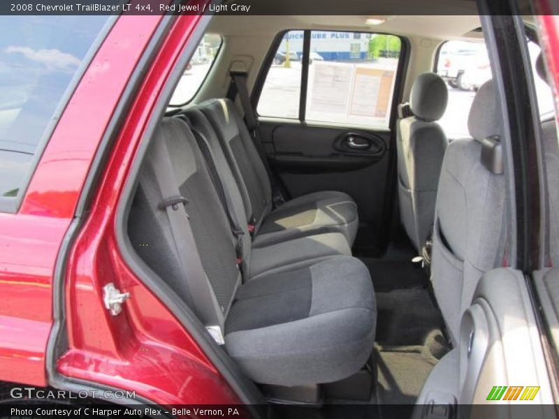 Red Jewel / Light Gray 2008 Chevrolet TrailBlazer LT 4x4