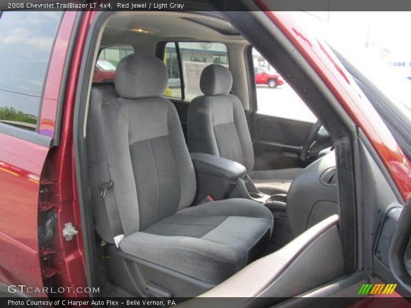 Red Jewel / Light Gray 2008 Chevrolet TrailBlazer LT 4x4