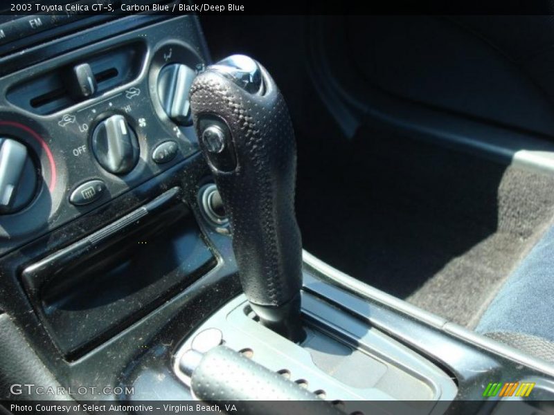 Carbon Blue / Black/Deep Blue 2003 Toyota Celica GT-S