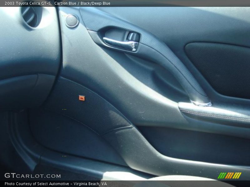 Carbon Blue / Black/Deep Blue 2003 Toyota Celica GT-S