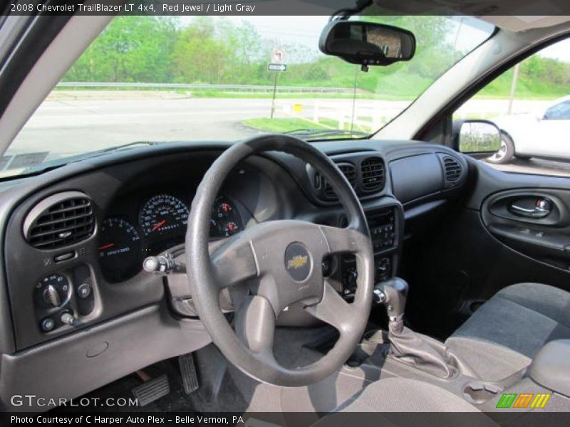 Red Jewel / Light Gray 2008 Chevrolet TrailBlazer LT 4x4
