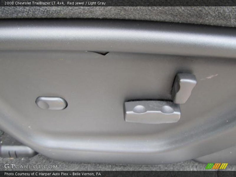 Red Jewel / Light Gray 2008 Chevrolet TrailBlazer LT 4x4