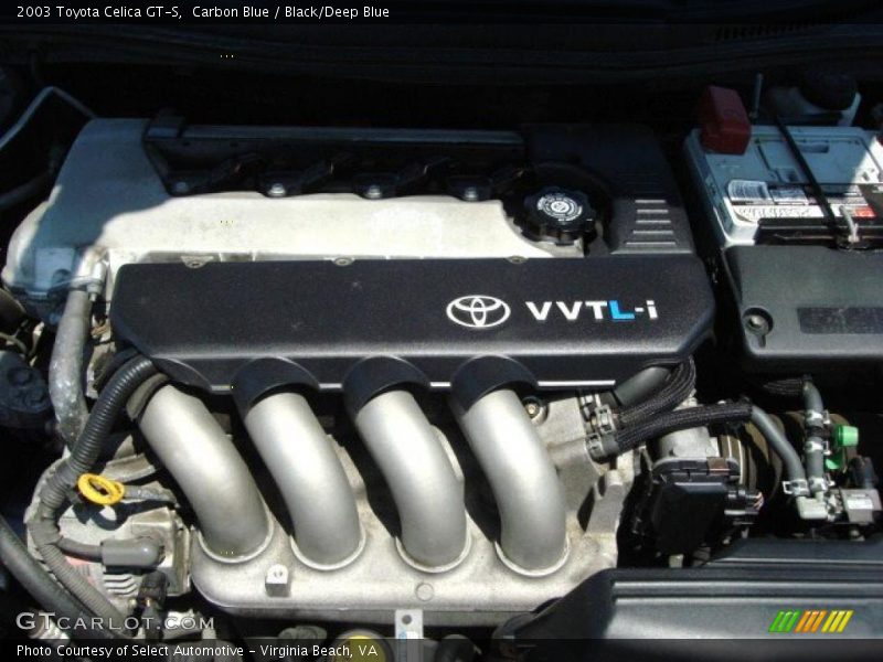 Carbon Blue / Black/Deep Blue 2003 Toyota Celica GT-S