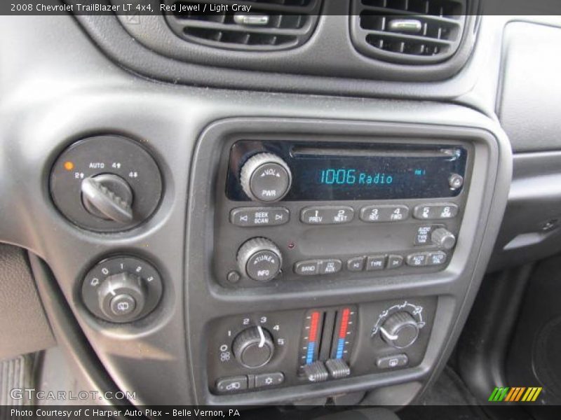 Red Jewel / Light Gray 2008 Chevrolet TrailBlazer LT 4x4