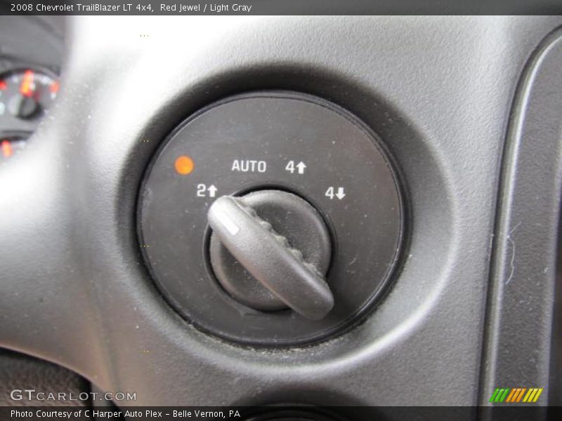 Red Jewel / Light Gray 2008 Chevrolet TrailBlazer LT 4x4