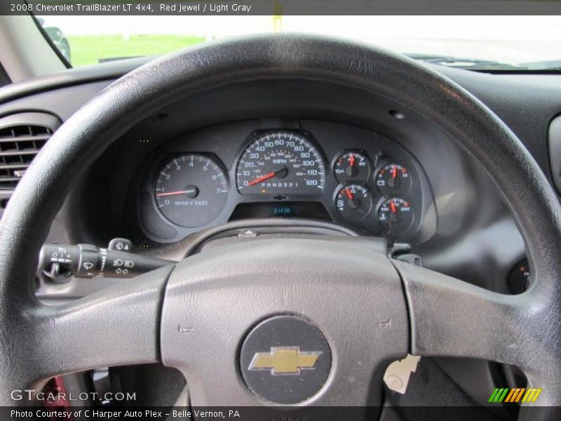 Red Jewel / Light Gray 2008 Chevrolet TrailBlazer LT 4x4
