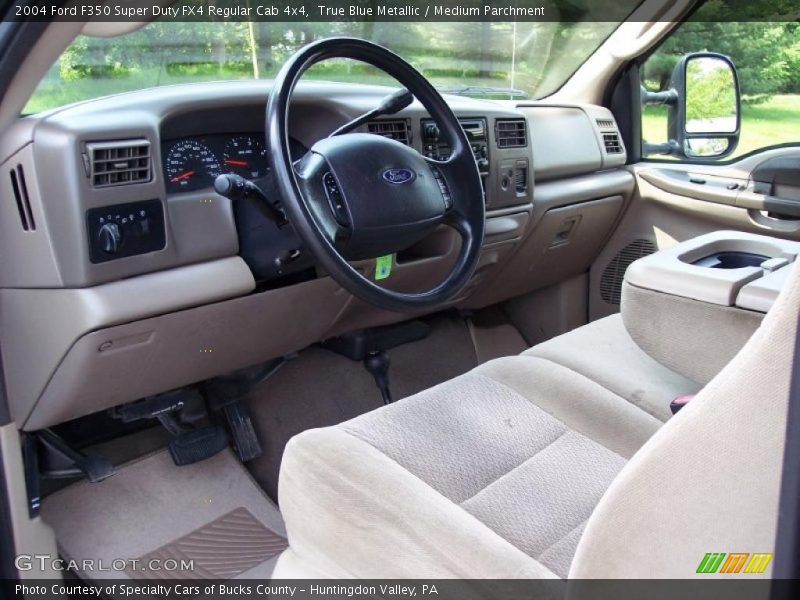  2004 F350 Super Duty FX4 Regular Cab 4x4 Medium Parchment Interior