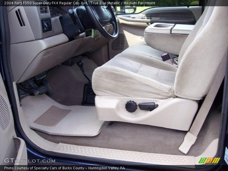 2004 F350 Super Duty FX4 Regular Cab 4x4 Medium Parchment Interior