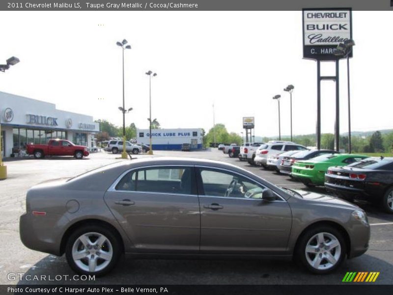 Taupe Gray Metallic / Cocoa/Cashmere 2011 Chevrolet Malibu LS