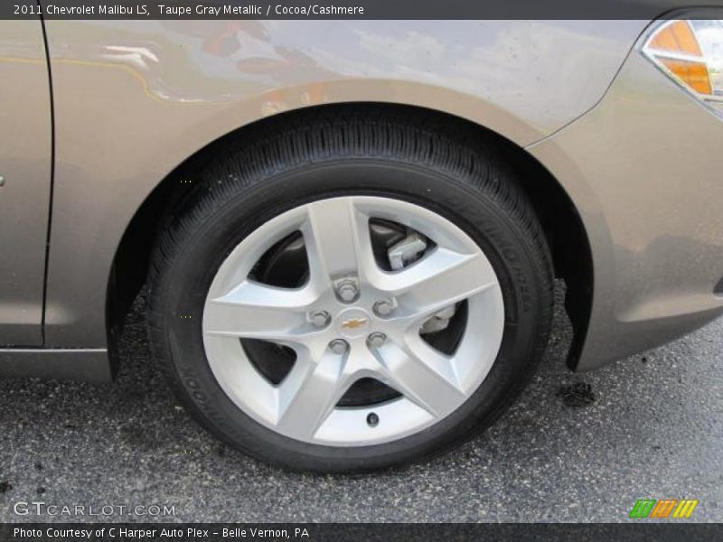 Taupe Gray Metallic / Cocoa/Cashmere 2011 Chevrolet Malibu LS