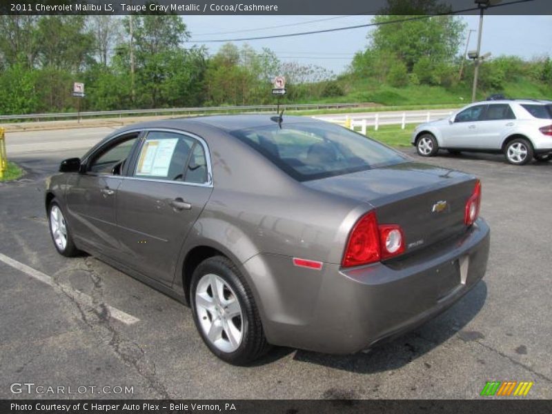Taupe Gray Metallic / Cocoa/Cashmere 2011 Chevrolet Malibu LS
